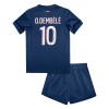 Conjunto (Camiseta+Pantalón Corto) Paris Saint-Germain Dembele 10 Primera Equipación 2024-25 - Niño